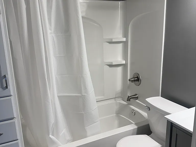 shower and tub
