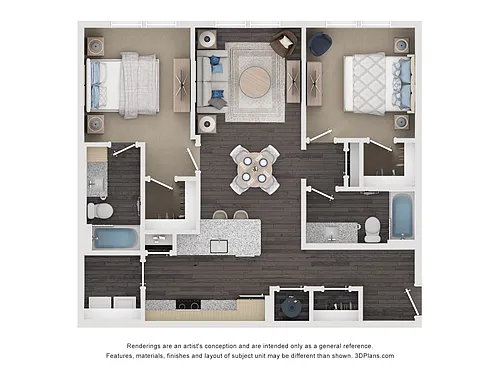 Floor plan Fontana