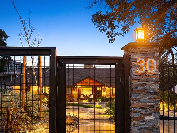 Fully gated property sits on 0.5 acres