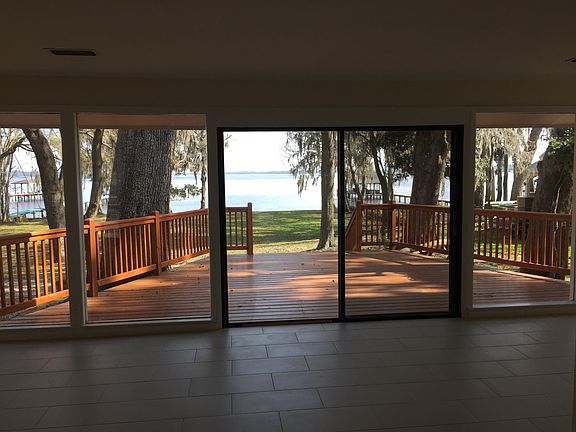 View from open living area