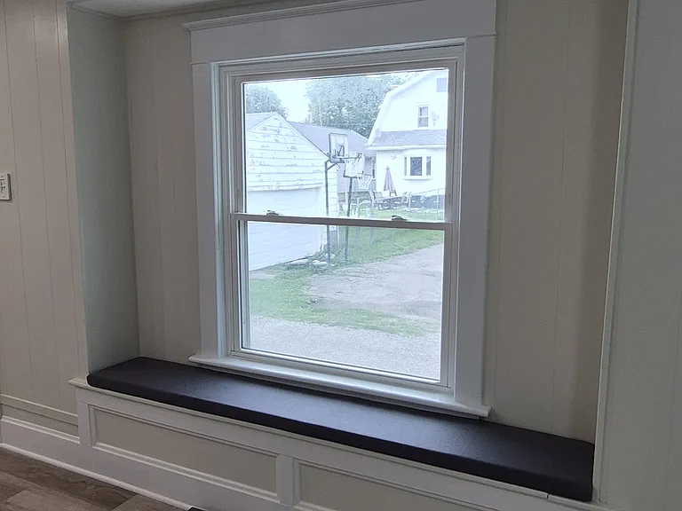 Large window bench seat