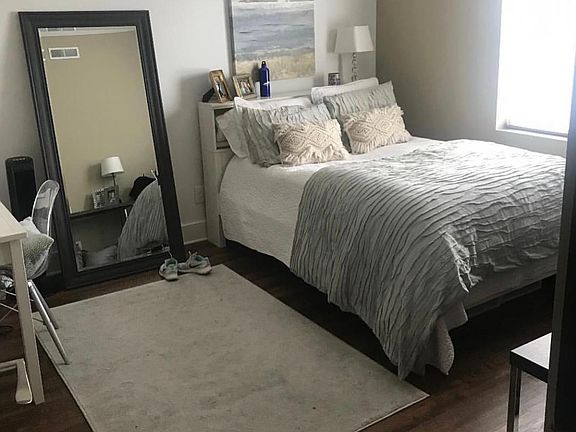 Bedrooms all have closet (visable in 3D home tour), and bathroom for each bedroom in both 2 and 4 bedroom units