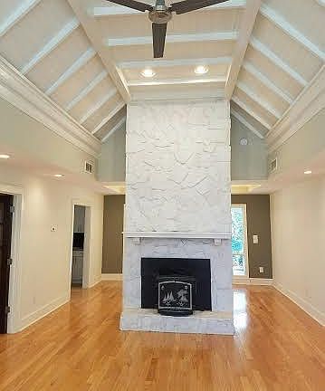 Awesome vaulted ceiling!