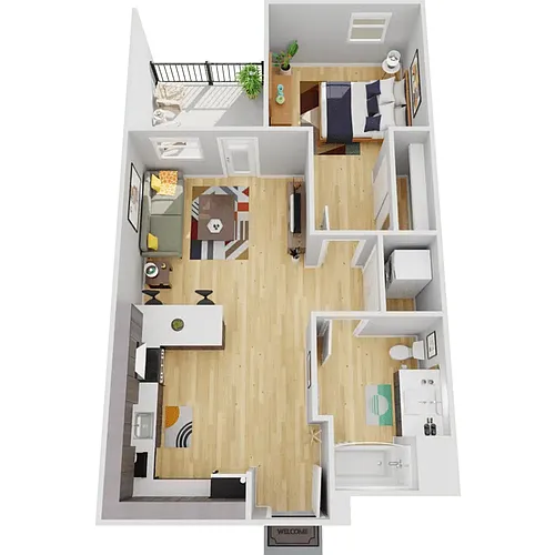 Floor plan F Type A