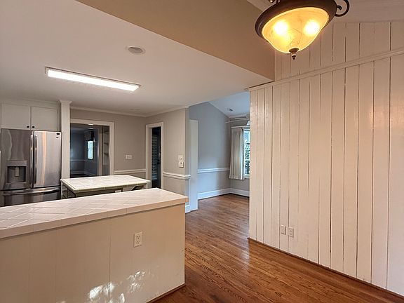 Kitchen facing north