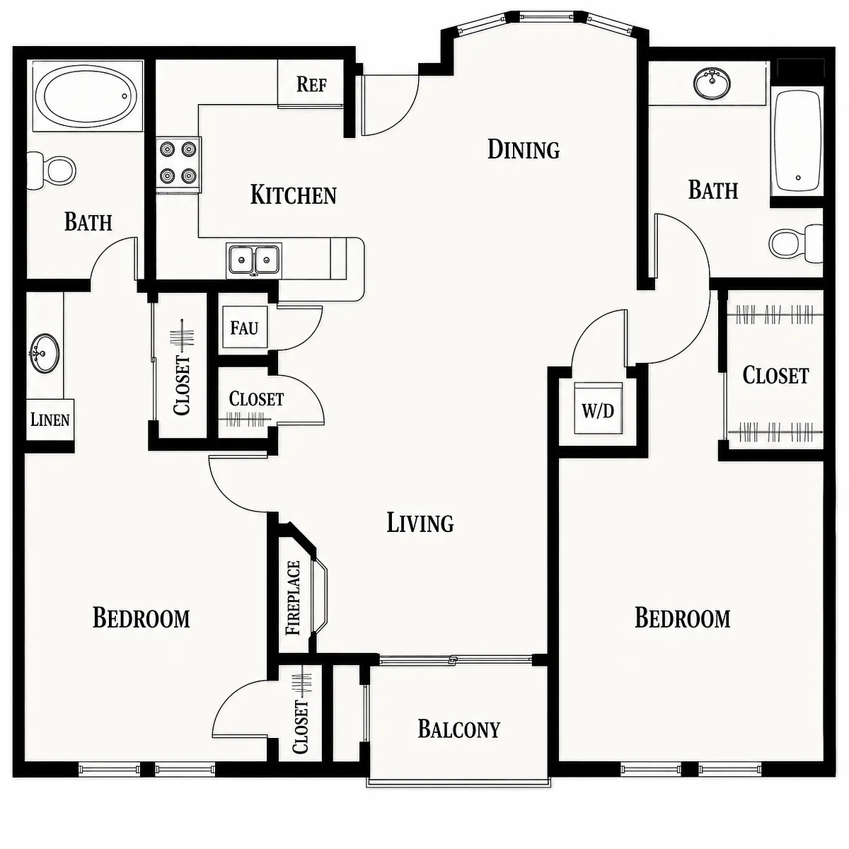 Floor plan The Magnolia