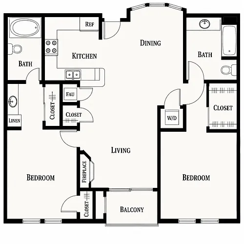 Floor plan The Magnolia