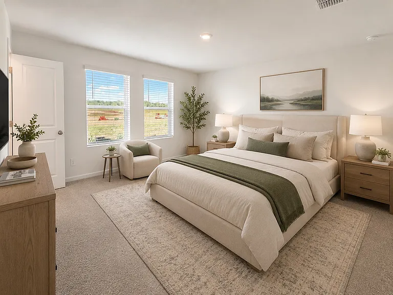 MASTER BEDROOM-STAGED
