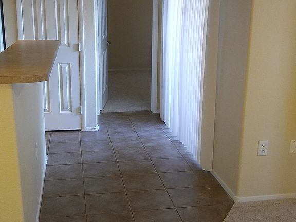 Tile kitchen and new carpet