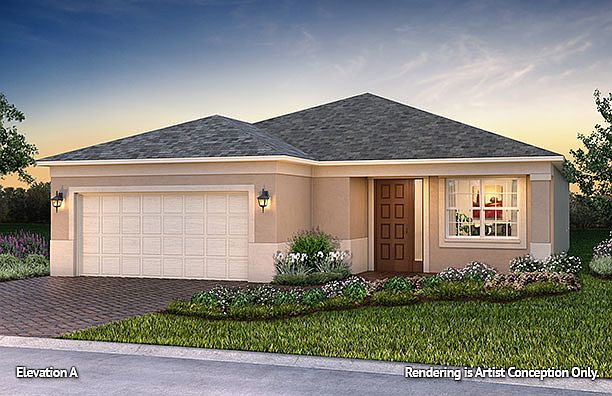 On Top of the World Communities Ocala FL Orchid A Elevation