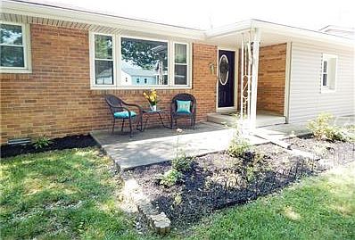 Enjoyable front porch area.