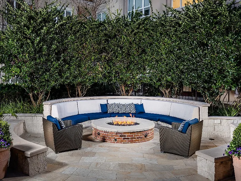 Lounge Seating with Firepit