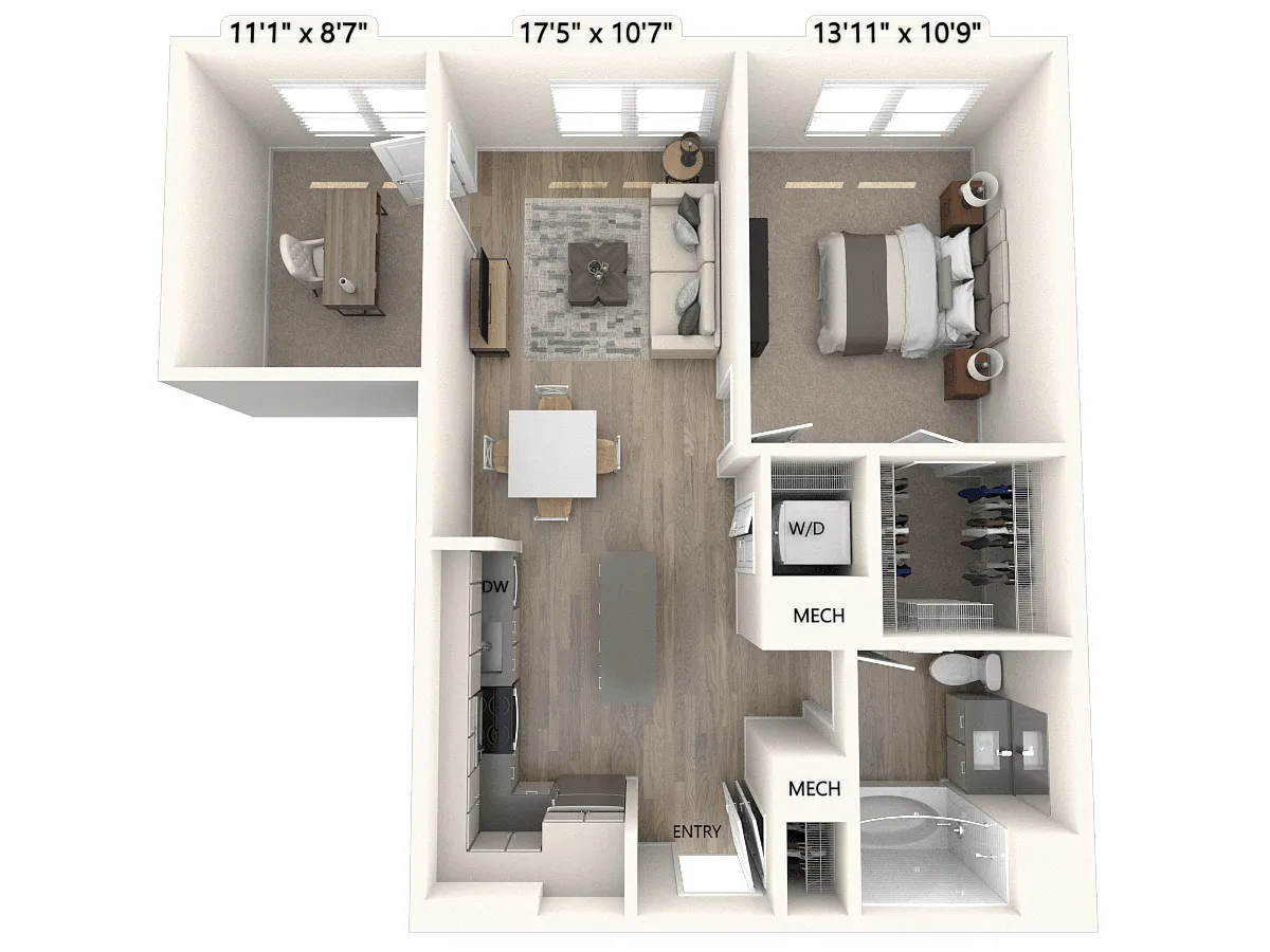 Floor plan A2D