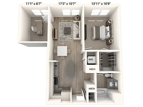 Floor plan A2D