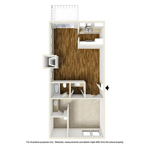Floor plan Pinehurst-A1