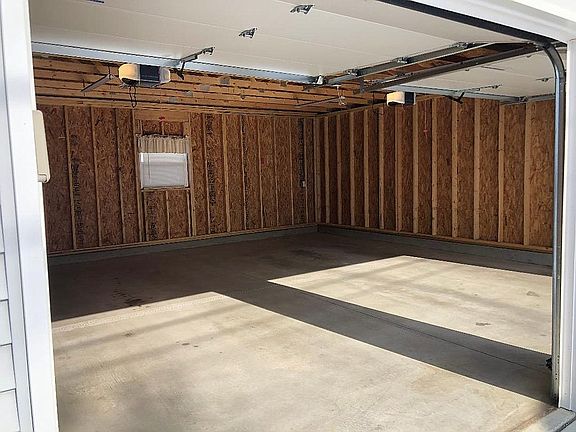 Inside of 24 x 24 garage