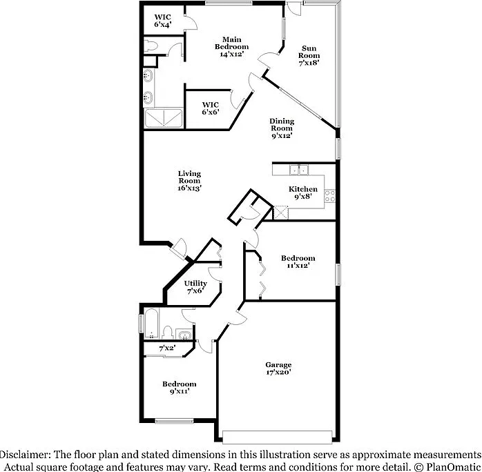 3 bed, 2.0 bath, 1508 sqft, $3,320 — Photo 2