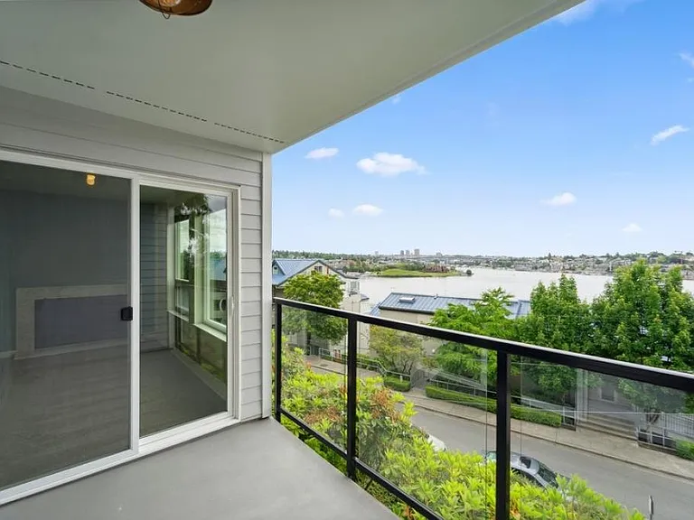 Private balcony with view