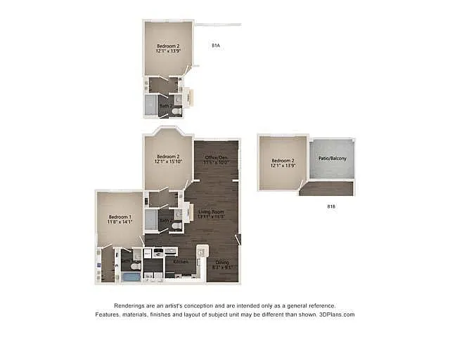 Floor plan Monet