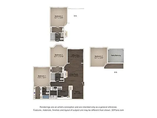 Floor plan Monet