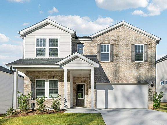 The Taylorsville floorplan with the D exterior elevation.