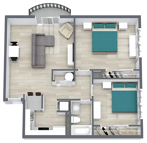 Floor plan Ashland