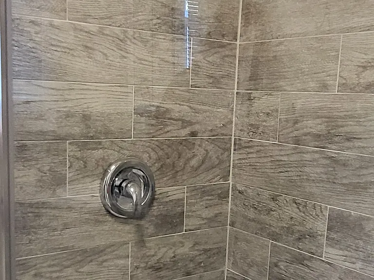 New shower