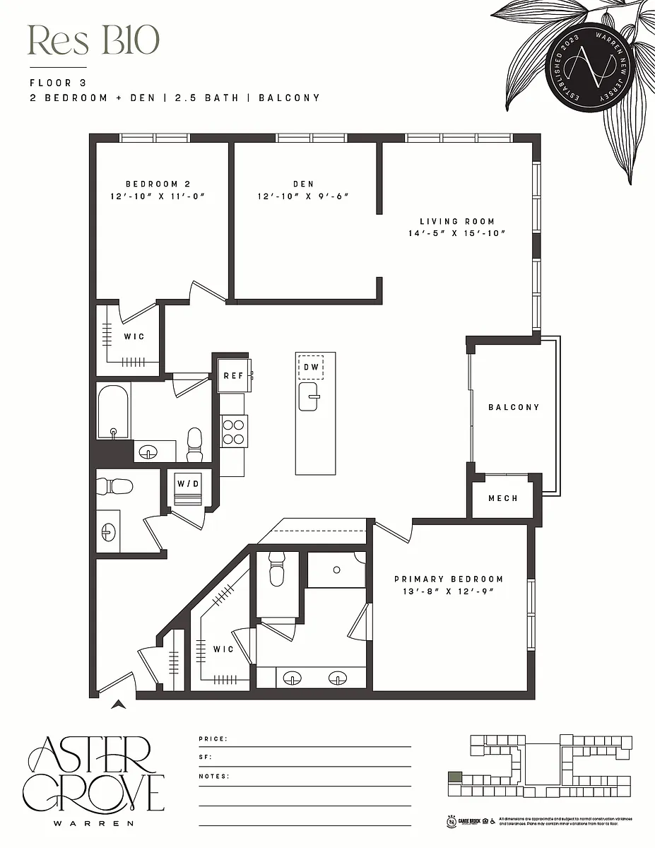 Floor plan B10