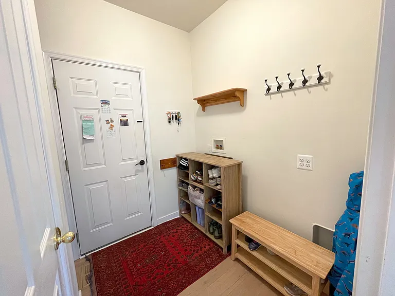 Entry from garage