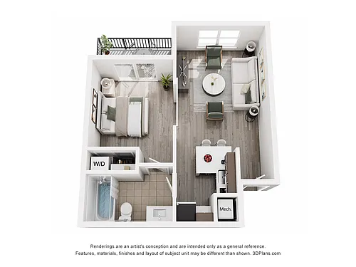 Floor plan Evergreen