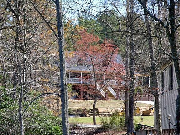 View of home from Lake