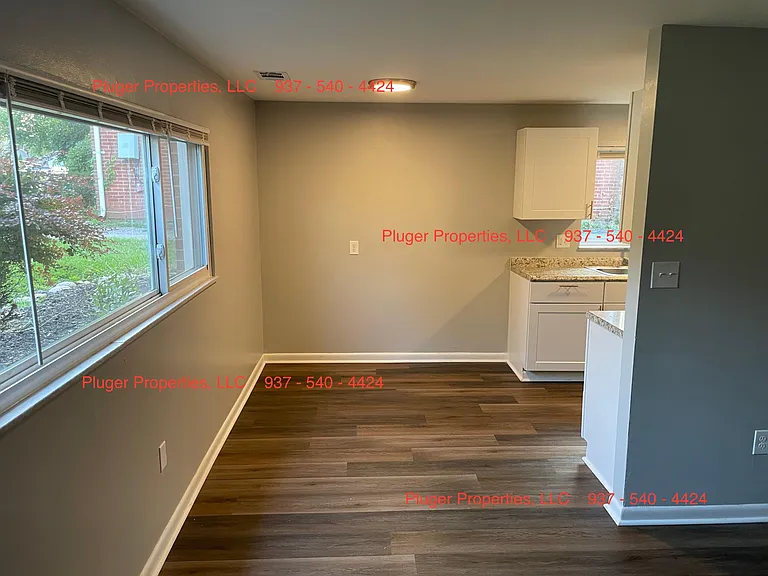 Open concept dining room