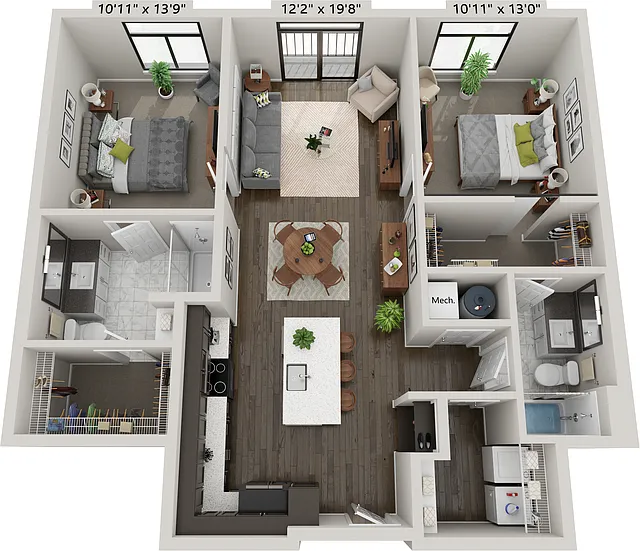 Floor plan B2
