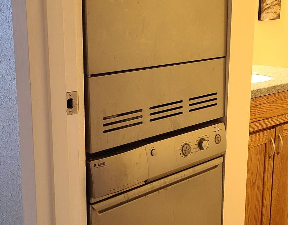 Washer and dryer