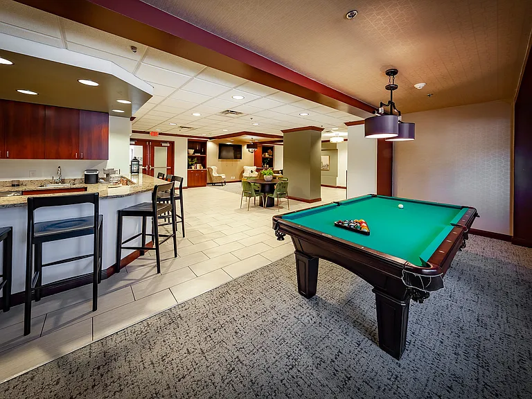 Resident Lounge and Game Area