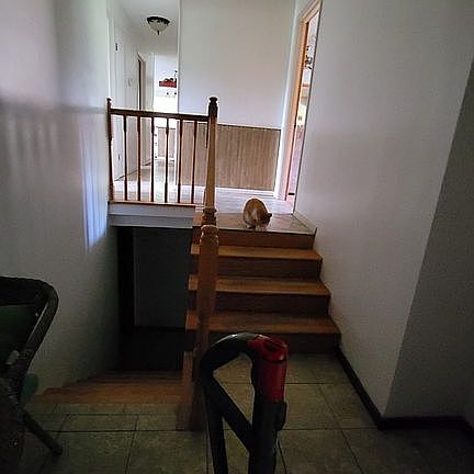 Landing and staircase