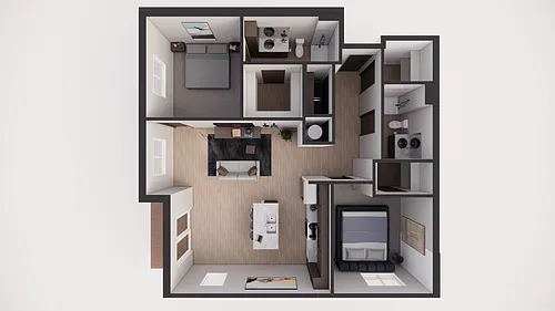 Floor plan Golden Hour-Ridge with Garage