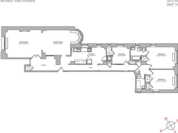 2nd image of 838 W End Ave APT 1A