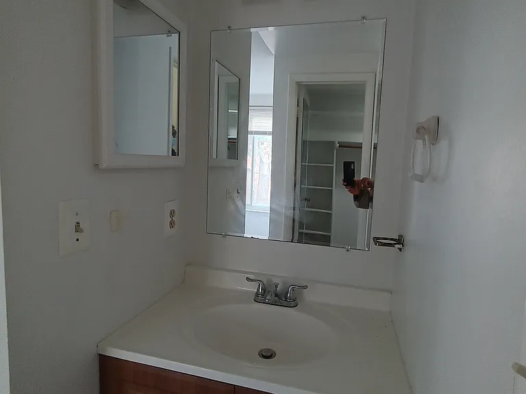 another view of the sink and wash area outside the master bath