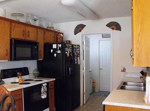 Bright kitchen with pantry