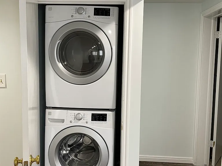 Full size washer and dryer