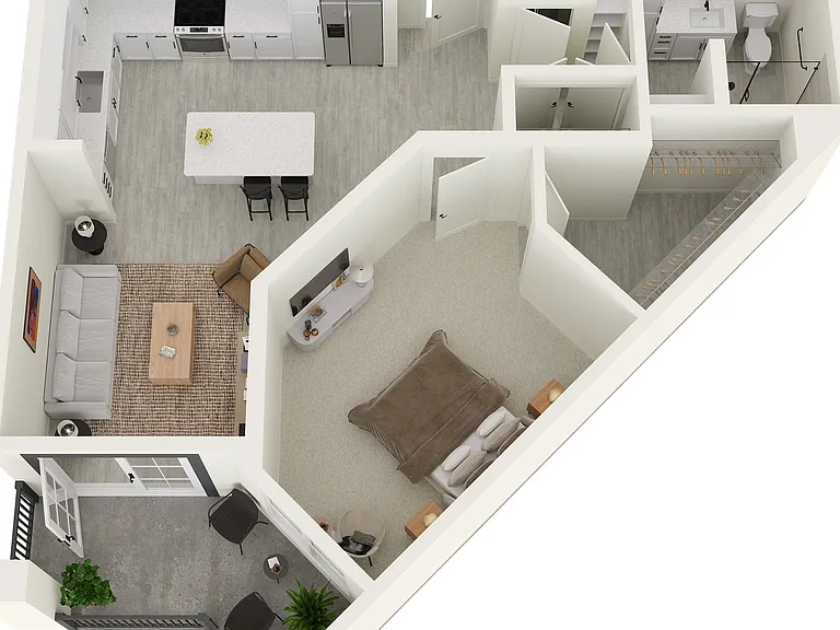 A2 One Bedroom A2 One Bedroom
