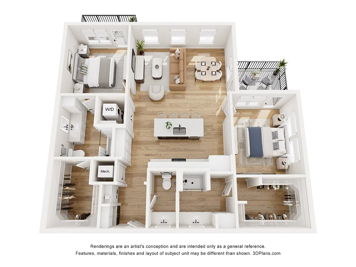 Floor plan B7