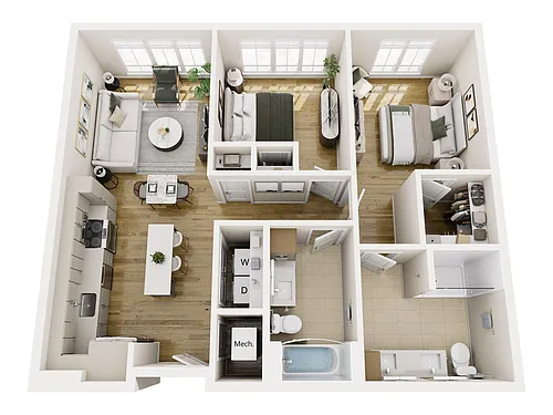 Floor plan B1