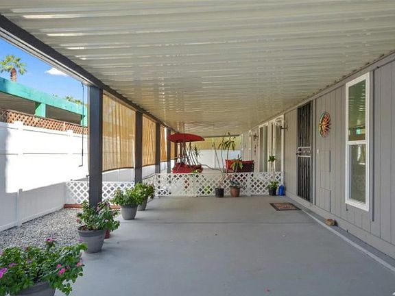View of Patio from from gate