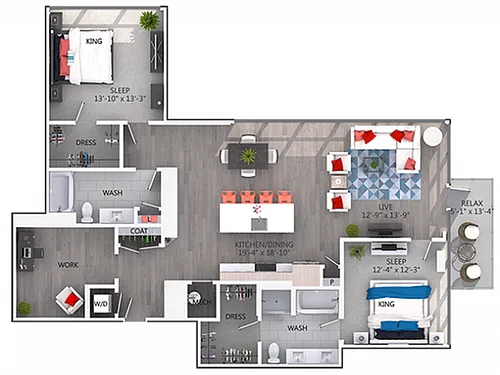 Floor plan C9DP