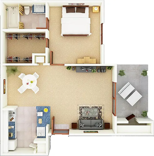 Floor plan A1