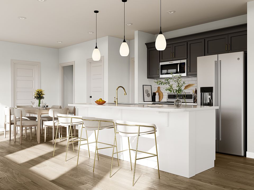 DSLD Homes - Hickory Cove - Dickson TN - Newbern - Kitchen Rendering