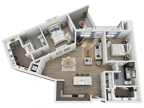 Floor plan Young