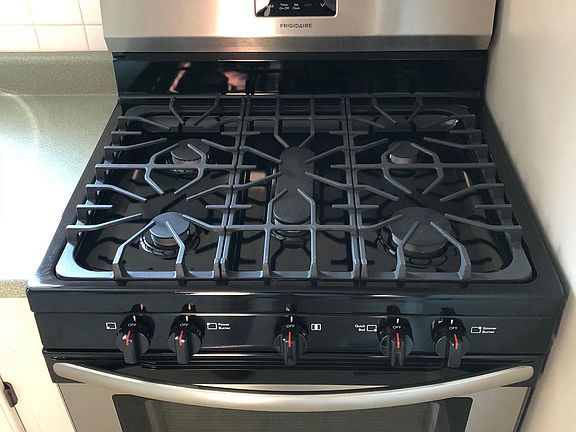 New gas range